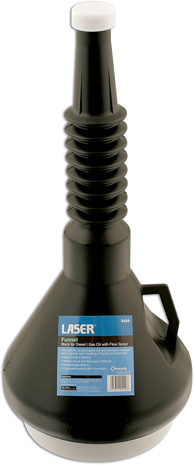 Laser 5429 Funnel 100mm Black - Image 3
