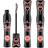 essence | Lash Princess Volume Mascara | Cruelty Free | Black (Pack of 3)