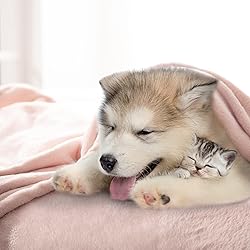 Bertte Fleece Throw Blanket Super Soft Cozy Warm