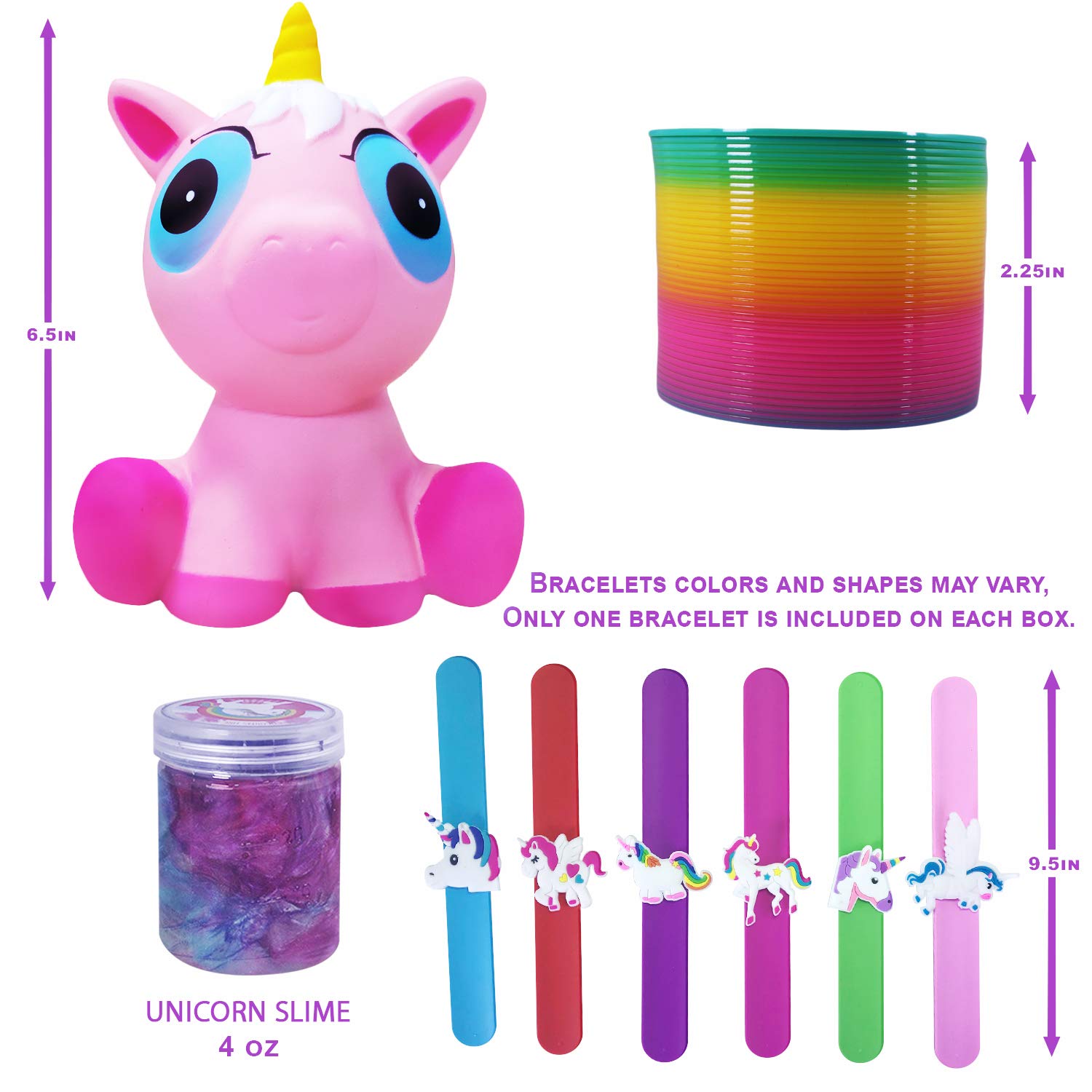 Cute Jumbo Pink Unicorn Squishy Slow Rising with Birth Certificate| Pooping Unicorn | Exclusive AR Unicorn Stickers and More Unicorn Stuff | Stress Reliever Toy and Gift