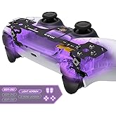 eXtremeRate Light Version Whole Clicky Kit V2 for PS5 Controller BDM-040 050 060 Shoulder Face Buttons, Micro Switch L2R2 Clicky Hair Trigger Kit Tactile L1R1 Face Buttons Mouse Click for PS5 Control