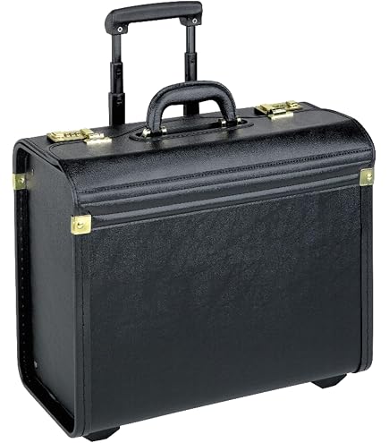 Amazon.com: HomeStock Retro Relaxation Black Leather Pilot Case