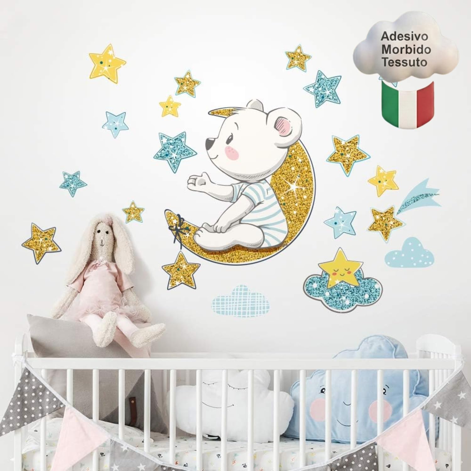 kina - R00549 Wall Stickers Decoration Mural Child Bedroom Nursery Nest