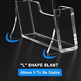 AITEE A5 Clear Leaflet Holder - Acrylic Brochure Dispenser 2 Pack view 5