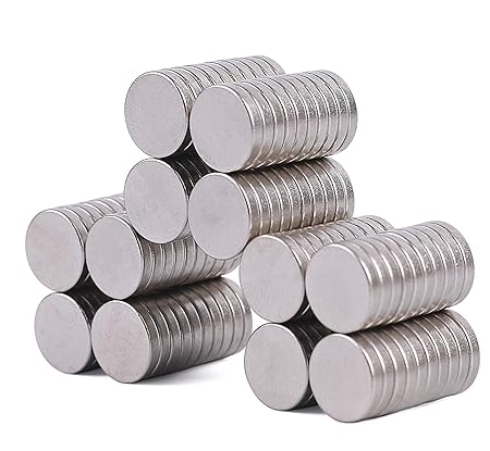 120 imanes de nevera con cilindro de neodimio, imanes de 10 mm de ...