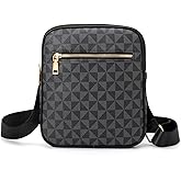XIKIBEA Crossbody Bag for Mens, Men's commuter shoulder bag, Travel bag Work Business Small men's satchel