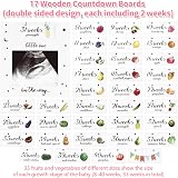 Lotvic Baby Scan Photo Frame Ultrasound Countdown 8-40 Weeks view 3