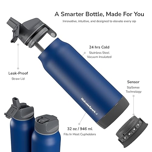 Hidrate Spark PRO Smart Water Bottle – Insulated Stainless Steel