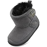 JIASUQI Baby Toddler Boots Warm Winter Boots Slippers for Toddler Boys Girls
