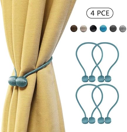 Amazon Com Loyakuu Strong Magnetic Curtain Tiebacks 4 Pce 16