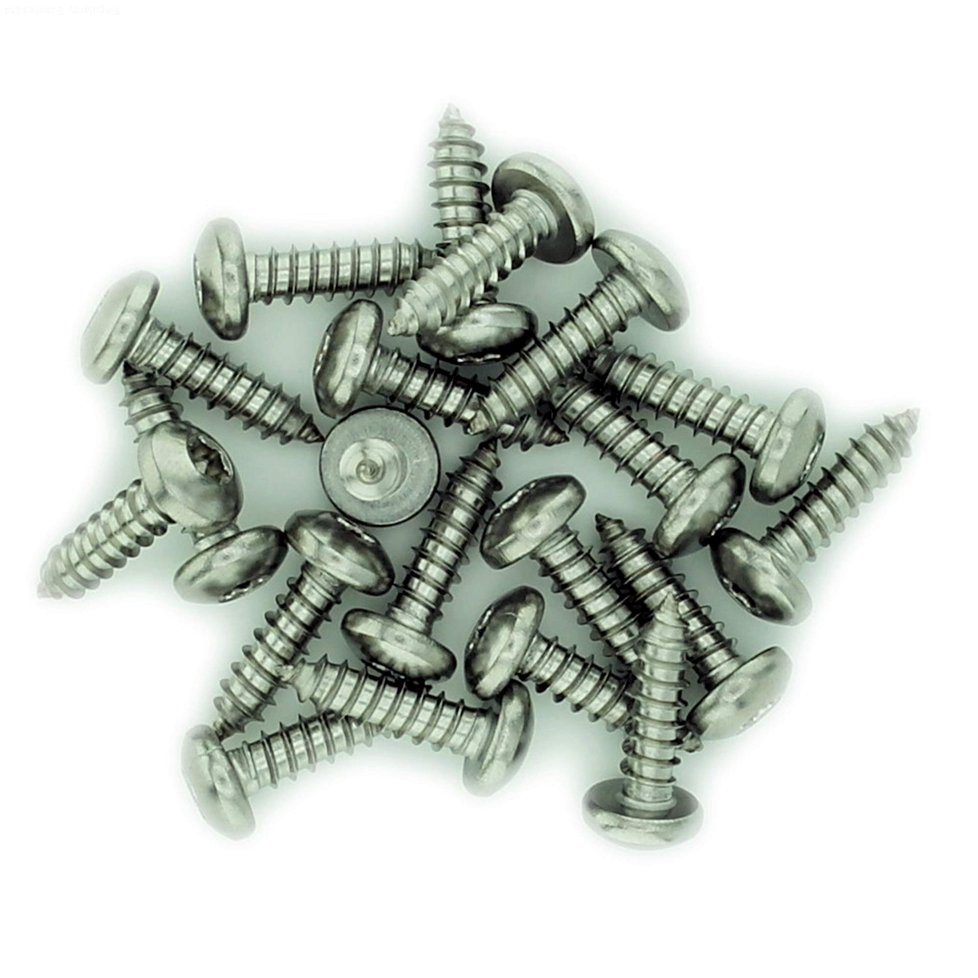 No.2 x 0.75 (2.2mm x 19mm) TX Pan Self-Tapping Screw - Stainless Steel (A2) (Pack of 20) โ image 1