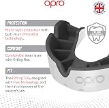 OPRO Silver Level Mouthguard Essential Fit Boxing Rugby MMA Gum Shield view 3