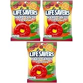 Lifesavers 5 Flavor Bags - Pack of 3 - Delicious Classic Hard Candy Everyone is Sure to Love - Cherry, Raspberry, Orange, Watermelon, and Pineapple - Perfect For Sharing