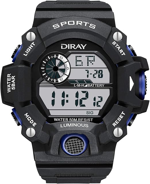 digital watches for men amazon