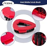 MXZONE Spin Mop Scrub Brush Head for Vileda Turbo 1 Tank Mop - Hard Bristle view 3