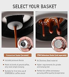 STARESSO Classic Portable Espresso Maker, 2 IN 1