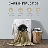 Joydeco Blackout Curtains 95 Inch 2 Panels Beige Thermal Insulated Grommet view 7