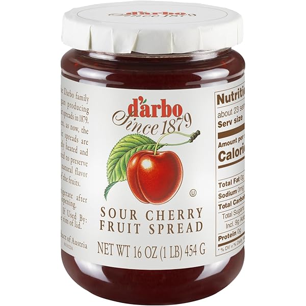 Amazon.com: D'arbo All-Natural Wild Blueberry Fruit Spread, 16 oz