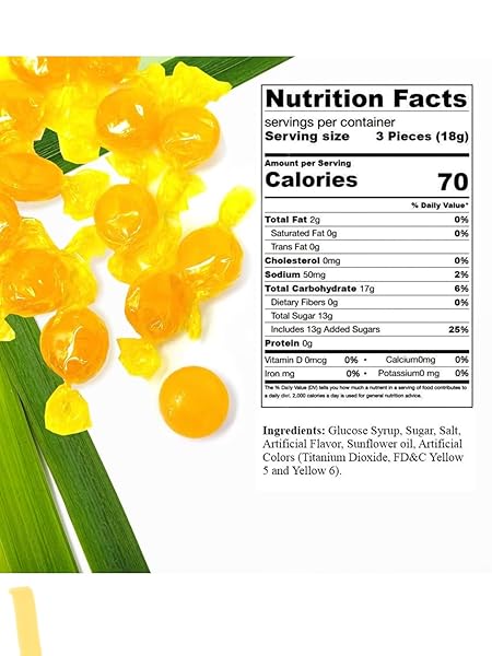 HARD CANDY (90 PIECES BUTTERSCOTCH) | BUTTERSCOTCH HARD CANDY -BUTTERSCOTCH DISCS BUTTONS BULK CANDY| INDIVIDUALLY WRAPPED HARD CANDY | PERFECT FOR SHARING AND GIFTING – HARD CANDY BUTTERSCOTCH