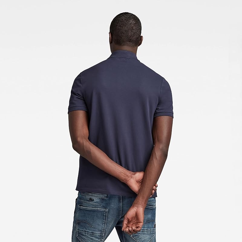 Homme Dunda Polo, Bleu (sartho blue D08513-5864-6067), S — photo 4 sur 7