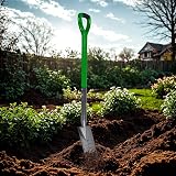 Srendi 2 Pieces Carbon Steel Garden Tool Set Fork and Spade Heavy Duty view 9