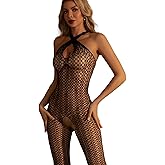 ADSEXY Sexy Lingerie For Women Sheer High Elasticity Bodystocking Bodysuit For Women One Size Fit 80-150 LB