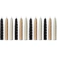 Papyrus Birthday Candles, Black & White (12-Count)