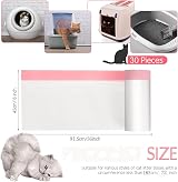 Amalan eu XXL Cat Litter Liners 30 Pack + Grooming Glove 91.5x45cm view 2