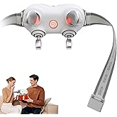 SKG Neck Massager for Pain Relief Deep Tissue, Neck and Shoulder Massager with Heat Cordless and Portable Neck Pain Relief Device, 4d Electric Kneading Gifts for Men and Women,H7 MAX