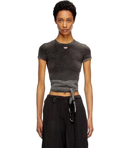 Diesel T-UNCUTIE-Long-OD-Q1 White | Amazon.com