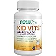 NOW Kids Supplements, Kid Vits Multivitamin, Grape Flavor, 120 Chewable Tablets