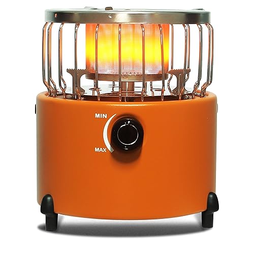in Portable Propane Heater Stove Pro with Fireproof Gloves