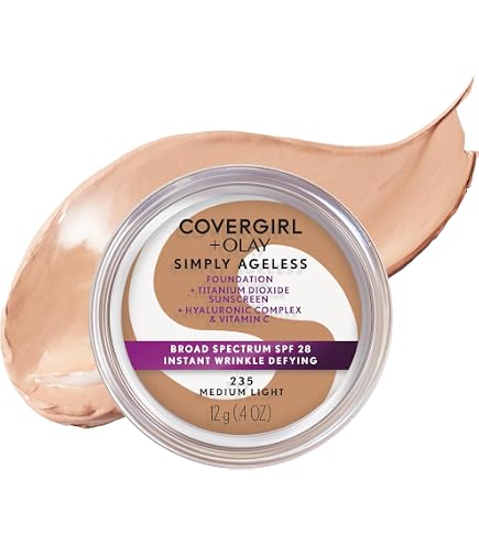 Amazon.com : Revlon Liquid Foundation, Age Defying 3XFace Makeup