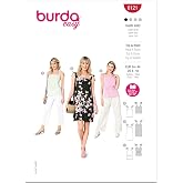 Easy to Sew Misses' Summer Top and Pinafore Dress Sewing Pattern Kit, Code 6122
