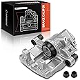 A-Premium Disc Brake Caliper Assembly Without Bracket Compatible with Select Ford and Mazda Models - Escape 2013-2016, Focus 2012-2018, 3 2009-2013, C-Max 2013-2018, Transit Connect - Rear Left Driver