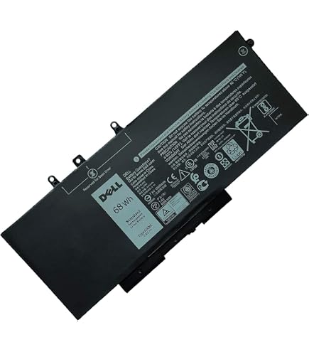 Amazon.com: DELL GJKNX 7.6V 68Wh 4-Cell Notebook Battery For DELL