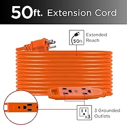UltraPro 50 Ft Outdoor Extension Cord 2 Pack 3