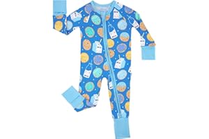 Little Sleepies Pajamas for Baby Boys & Girls, Viscose from Bamboo Baby Pajamas, Preemie & Newborn Sleepers, 2-Way Zipper PJs