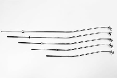 Amazon ミニモト モンキー ゴリラブレーキロッドステンレス製バフ仕上げ277mm バイクブレーキパーツ 車 バイク