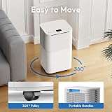 HUMILABS Dehumidifier 12L/Day 15-30m² 2L Tank 24H Timer Sleep Mode view 7