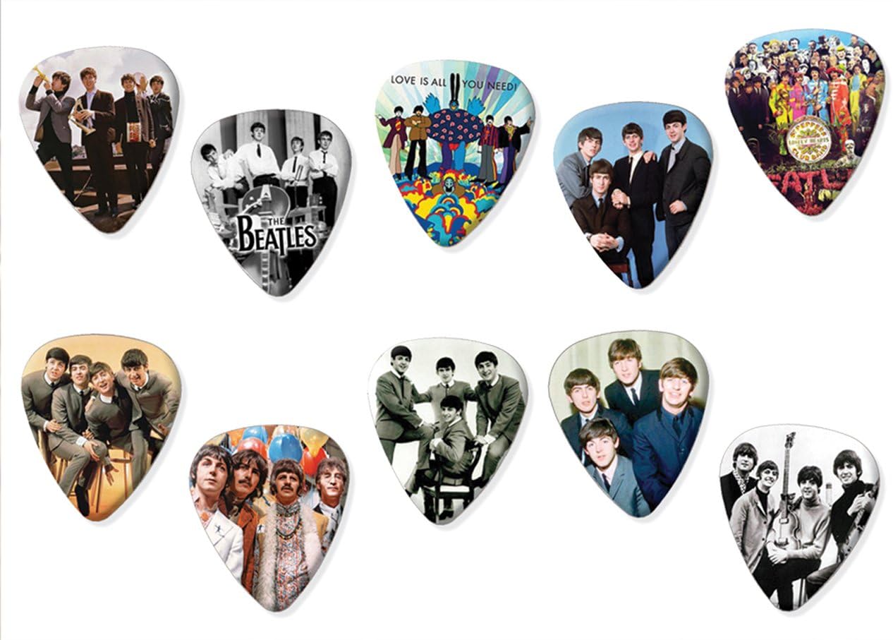 Beatles (Limited to 100) Set of 10 Loose Guitar Picks Plectrums Pick