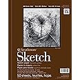 Strathmore 400 Series Sketch Pad, 11x14 inch, 50 Sheets - Artist Sketchbook for Drawing, Illustration, Art Class Students