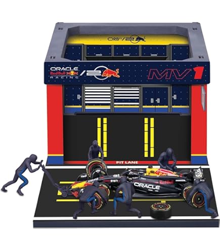 Amazon.com: Bburago 1:43 Scale 2024 Formula Race McLaren MCL38 Pit