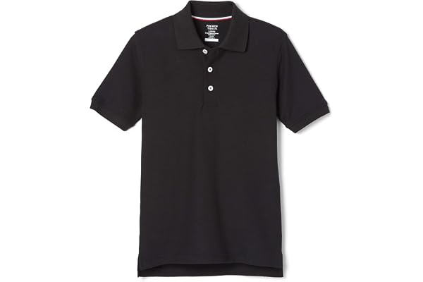 French Toast Boys' Short Sleeve Pique Polo