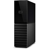 WD 16TB My Book Desktop External Hard Drive, USB 3.0, External HDD with Password Protection and Backup Software - WDBBGB0160HBK-NESN
