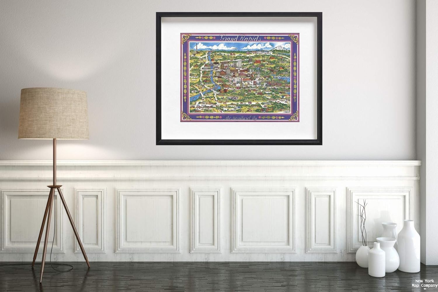 Amazon Com Map Grand Rapids Furniture City Bob Hastings 73