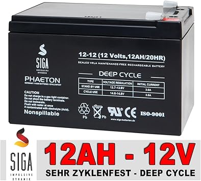 Аккумулятор гелевый 12в 12ач