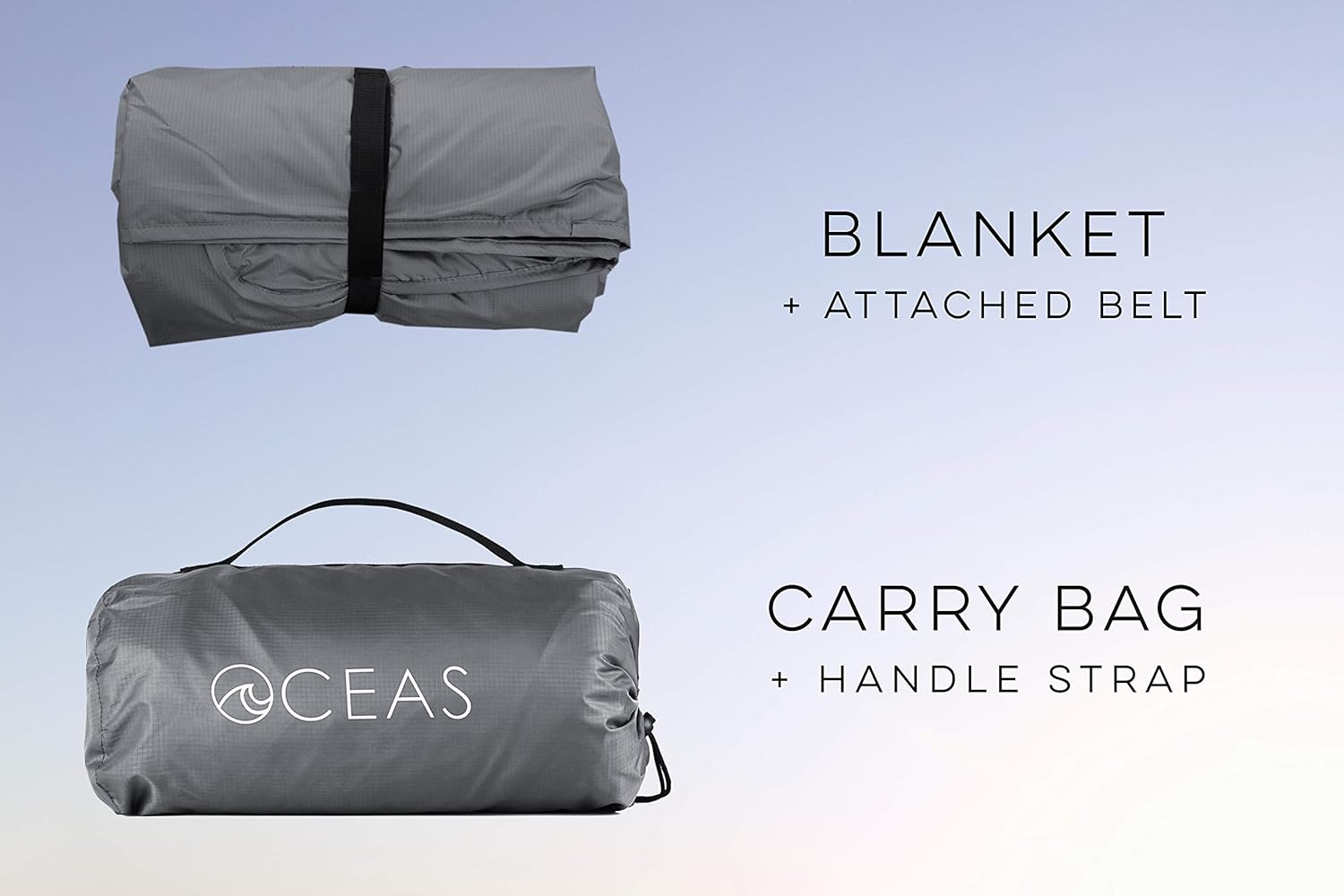 Outdoor Waterproof Blanket by Oceas – Warm Fleece Great for Camping, Outdoor Festival, Beach, and Picnic Use – Extra Large All Weather and Waterproof Throw Blanket: Home & Kitchen