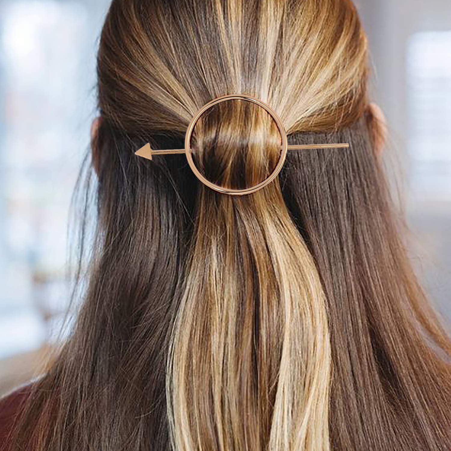 Hair Clips for Women, Kapmore 8PCS Minimalist Dainty Hair Clips Geometric Hairpin Clamps Hair Styling Accessories for Girls Women : Beauty