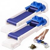 Lumpia Roller Machine for Fast and Even Rolling, Easy Spring Roll and Egg Roll Maker, Grape Leaf Roller for Home DIY Cooking, Party Meal Prep and Kitchen Food Wrapping(2CS)